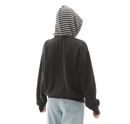 Vans Effy Hooded Crew Kadın Sweatshirt Siyah Vans Effy Hooded Crew Kadın Sweatshirt Siyah