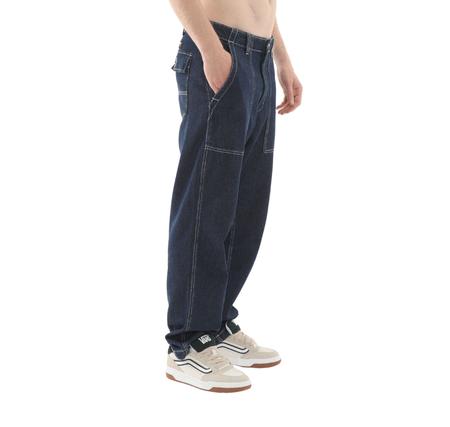 Vans Fatigue Loose Tapered Denim Pant Erkek Pantolon Mavi