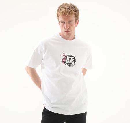 Vans Follow Loose Ss Erkek T-Shirt Beyaz