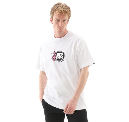 Vans Follow Loose Ss Erkek T-Shirt Beyaz