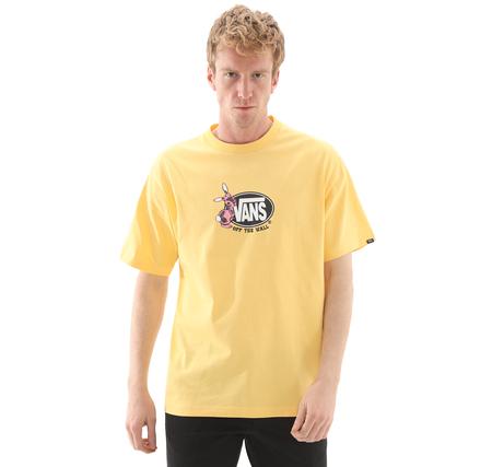 Vans Follow Loose Ss Erkek T-Shirt Sarı