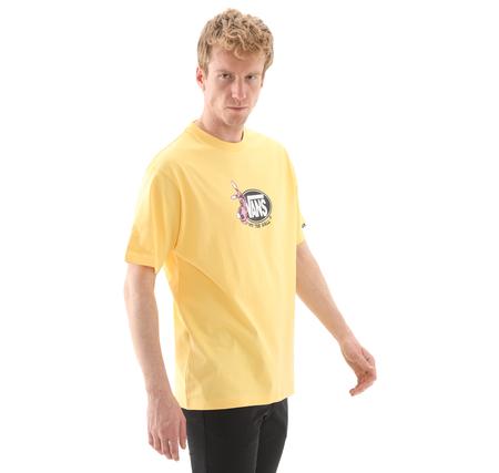 Vans Follow Loose Ss Erkek T-Shirt Sarı