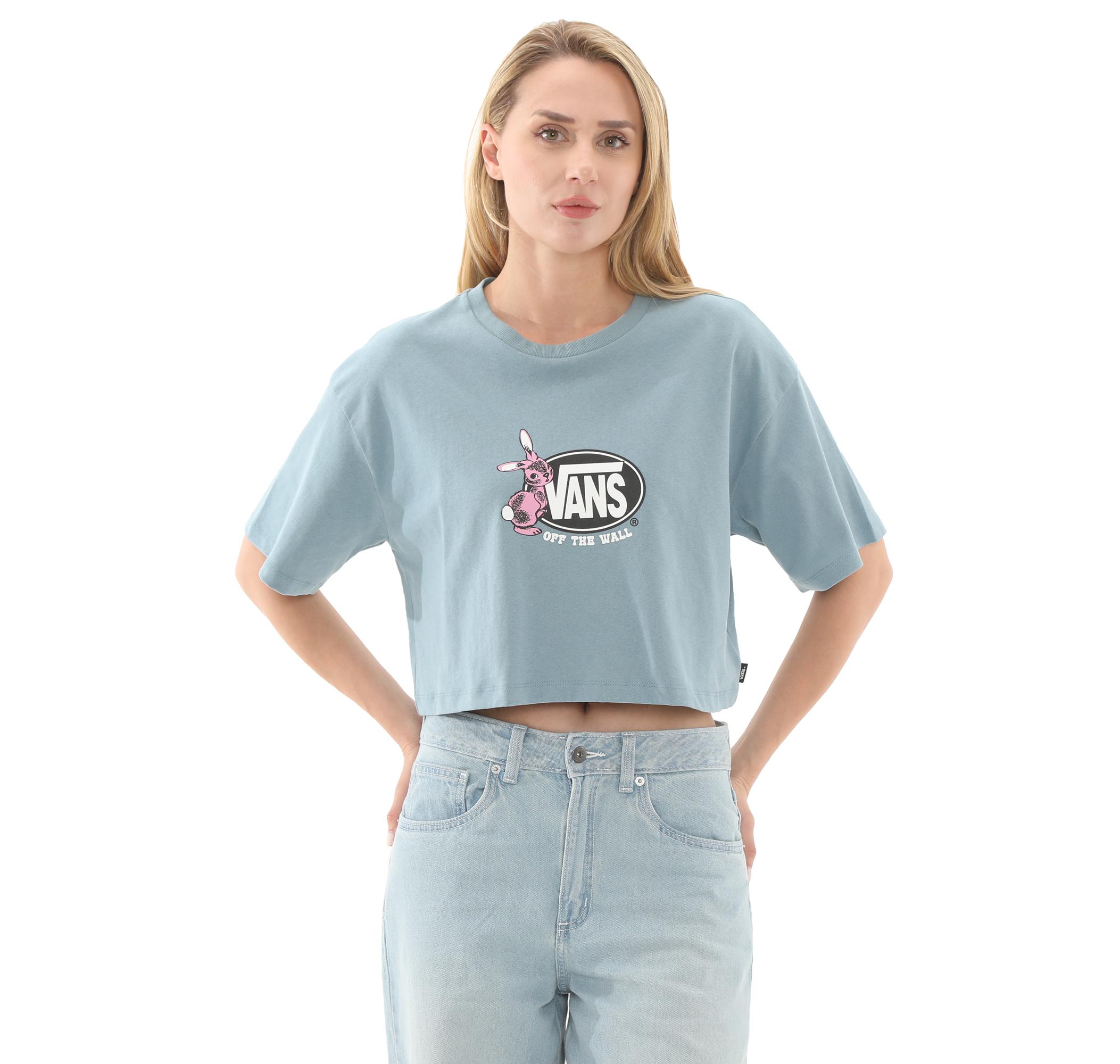 Женская футболка Vans Follow Relax Crop Ss