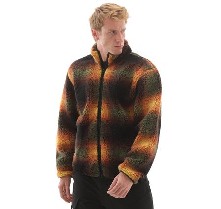 Vans Heights Sherpa Full Zip Erkek Ceket Kahve