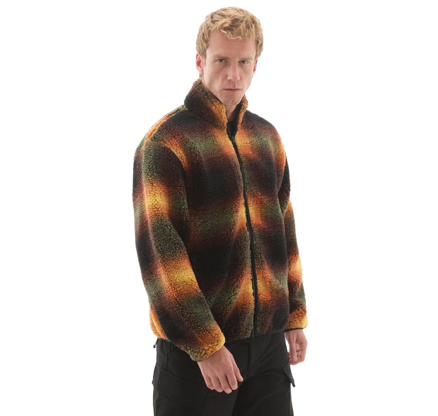 Vans Heights Sherpa Full Zip Erkek Ceket Kahve Vans Heights Sherpa Full Zip Erkek Ceket Kahve