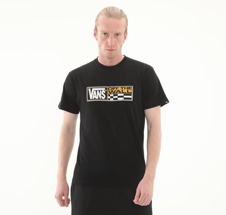 Vans Hi Stretch Ss Erkek T-Shirt Siyah