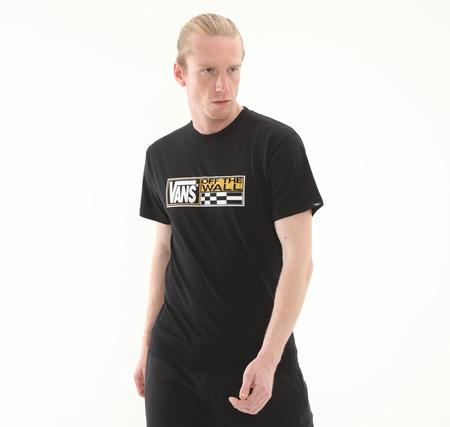 Vans Hi Stretch Ss Erkek T-Shirt Siyah