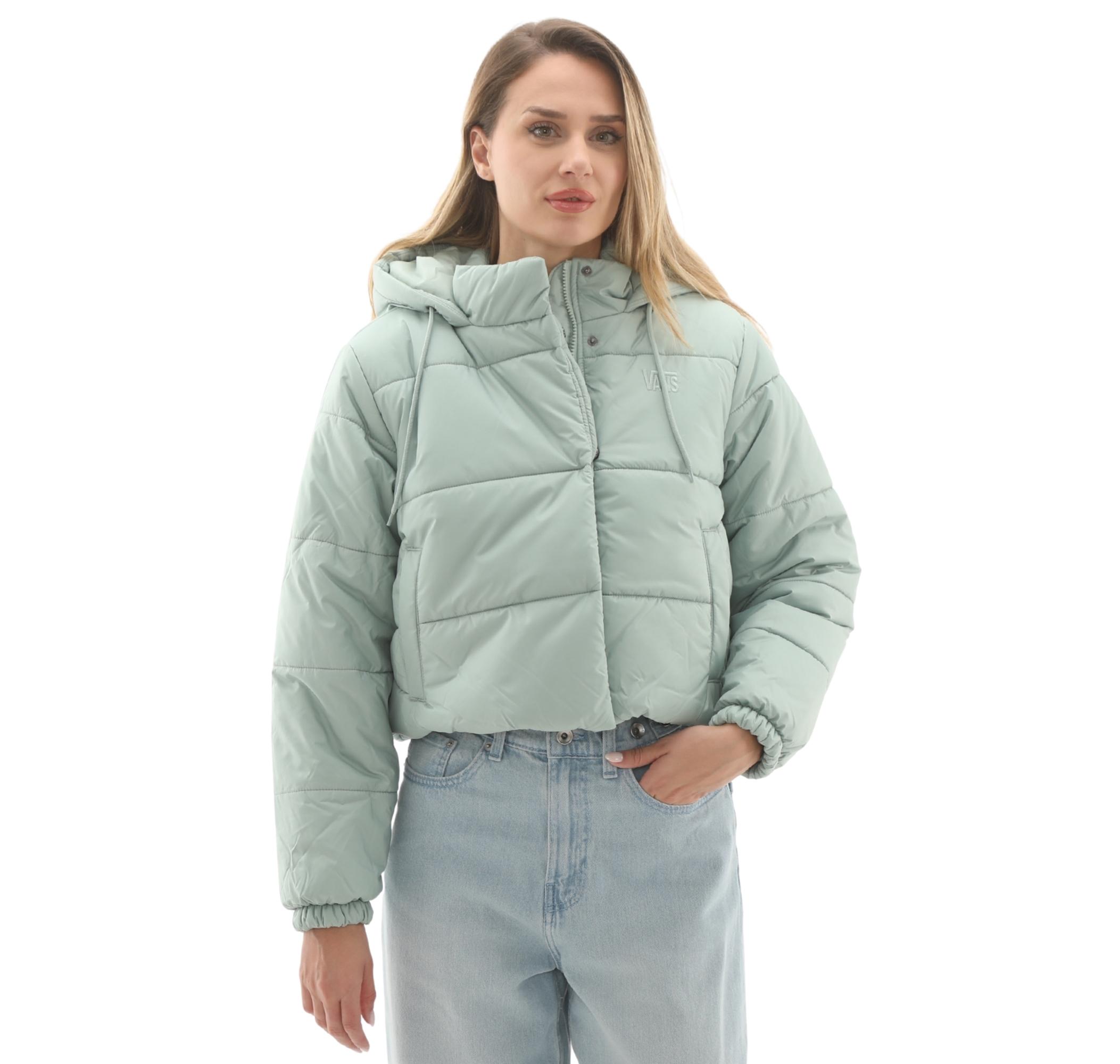 Женская куртка Vans Hillgate Cropped Puffer Açik