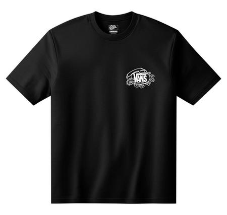 Vans Hot Lines Ss Tee Erkek T-Shirt Siyah Vans Hot Lines Ss Tee Erkek T-Shirt Siyah