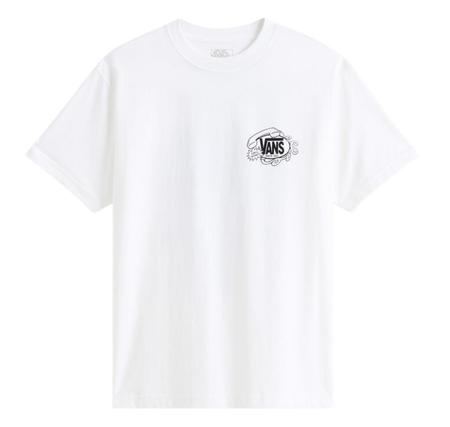 Vans Hot Lines Ss Tee Erkek T-Shirt Beyaz Vans Hot Lines Ss Tee Erkek T-Shirt Beyaz