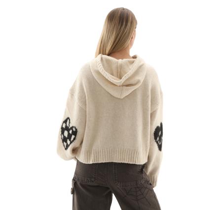 Vans Kawaii Sweater Hoodie Kadın Sweatshirt Beyaz Vans Kawaii Sweater Hoodie Kadın Sweatshirt Beyaz