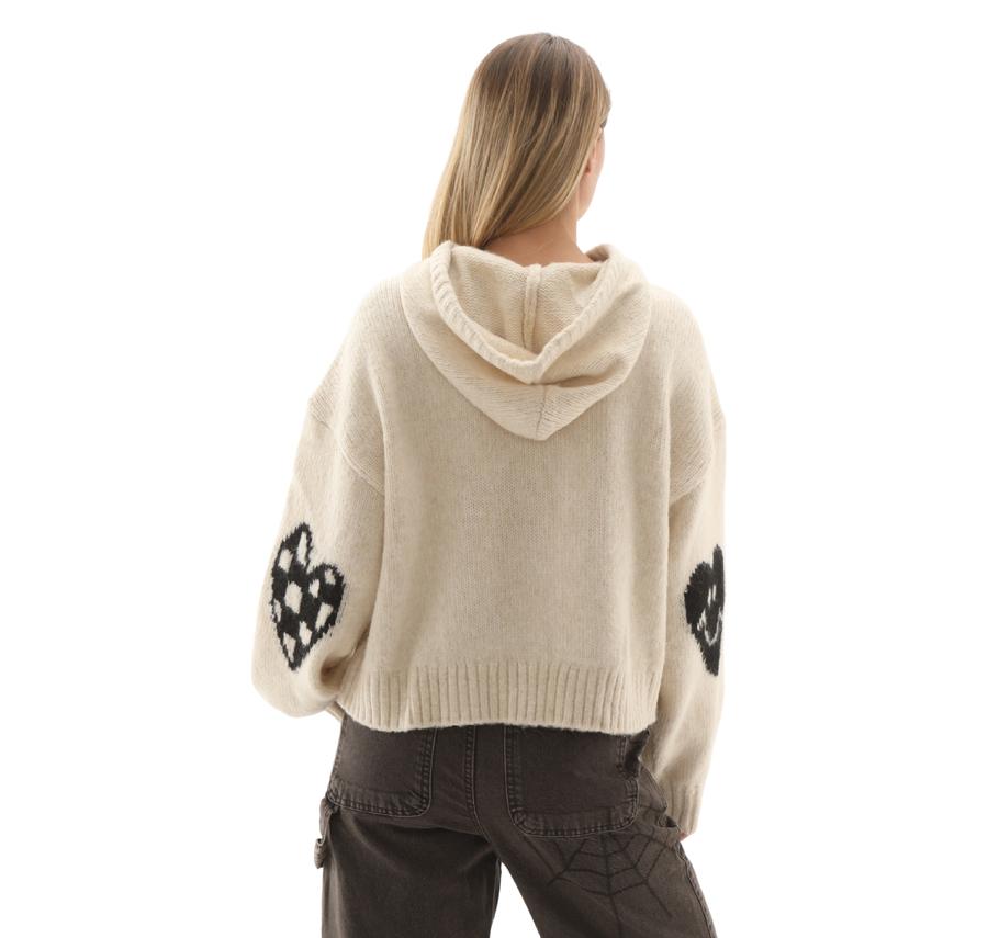 Vans Kawaii Sweater Hoodie Kadın Sweatshirt Beyaz Vans Kawaii Sweater Hoodie Kadın Sweatshirt Beyaz