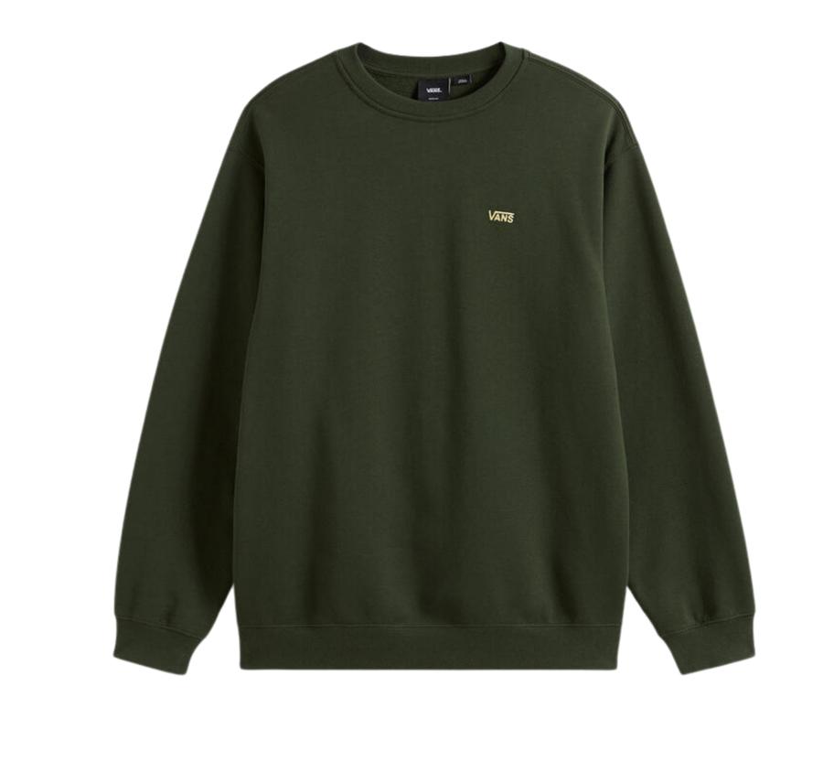 Vans Left Chest Iı Loose Crew Erkek Sweatshirt Yeşil Vans Left Chest Iı Loose Crew Erkek Sweatshirt Yeşil