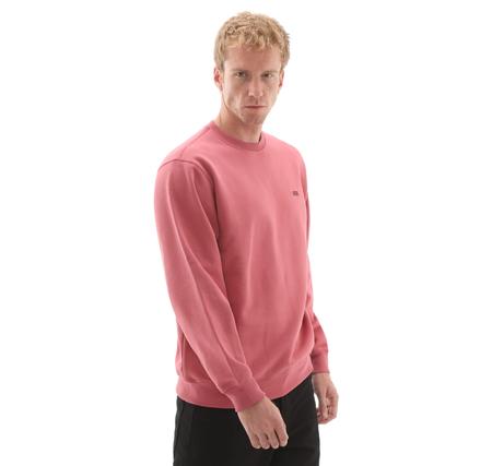 Vans Left Chest Iı Loose Crew Erkek Sweatshirt Pembe