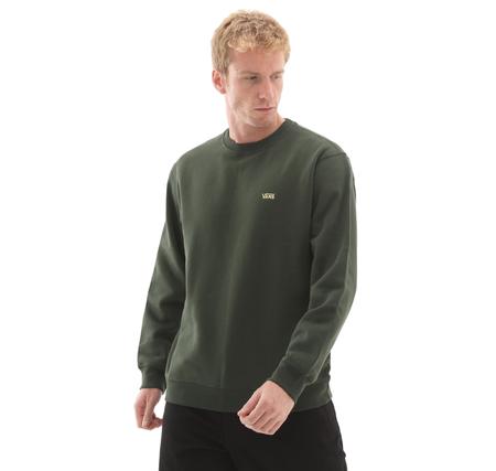 Vans Left Chest Iı Loose Crew Erkek Sweatshirt Yeşil