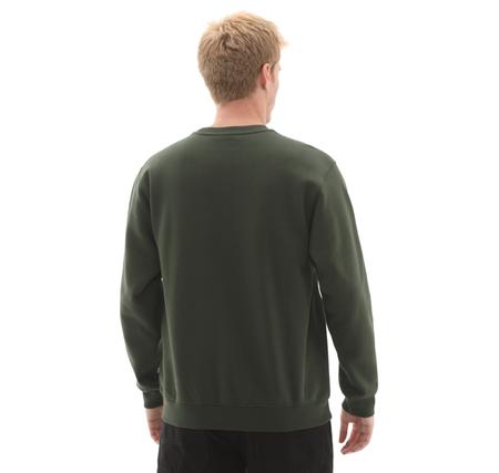 Vans Left Chest Iı Loose Crew Erkek Sweatshirt Yeşil