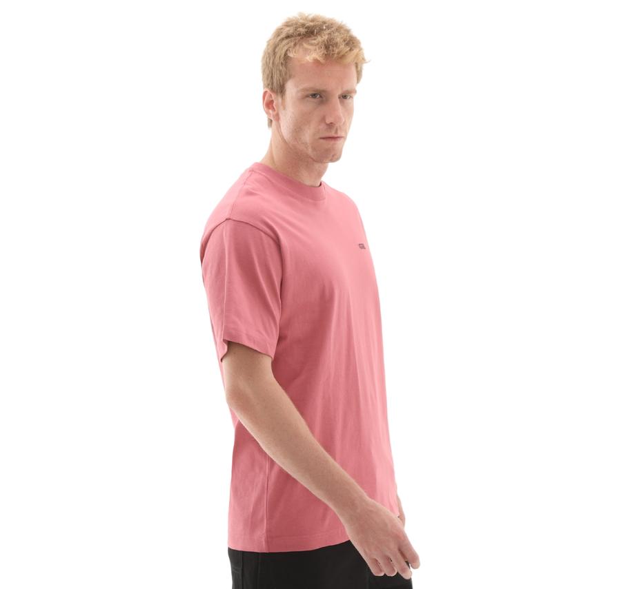 Vans Left Chest Iı Loose Ss Erkek T-Shirt Pembe Vans Left Chest Iı Loose Ss Erkek T-Shirt Pembe