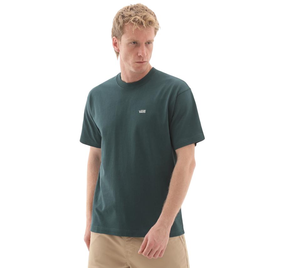 Vans Left Chest Iı Loose Ss Erkek T-Shirt Yeşil Vans Left Chest Iı Loose Ss Erkek T-Shirt Yeşil