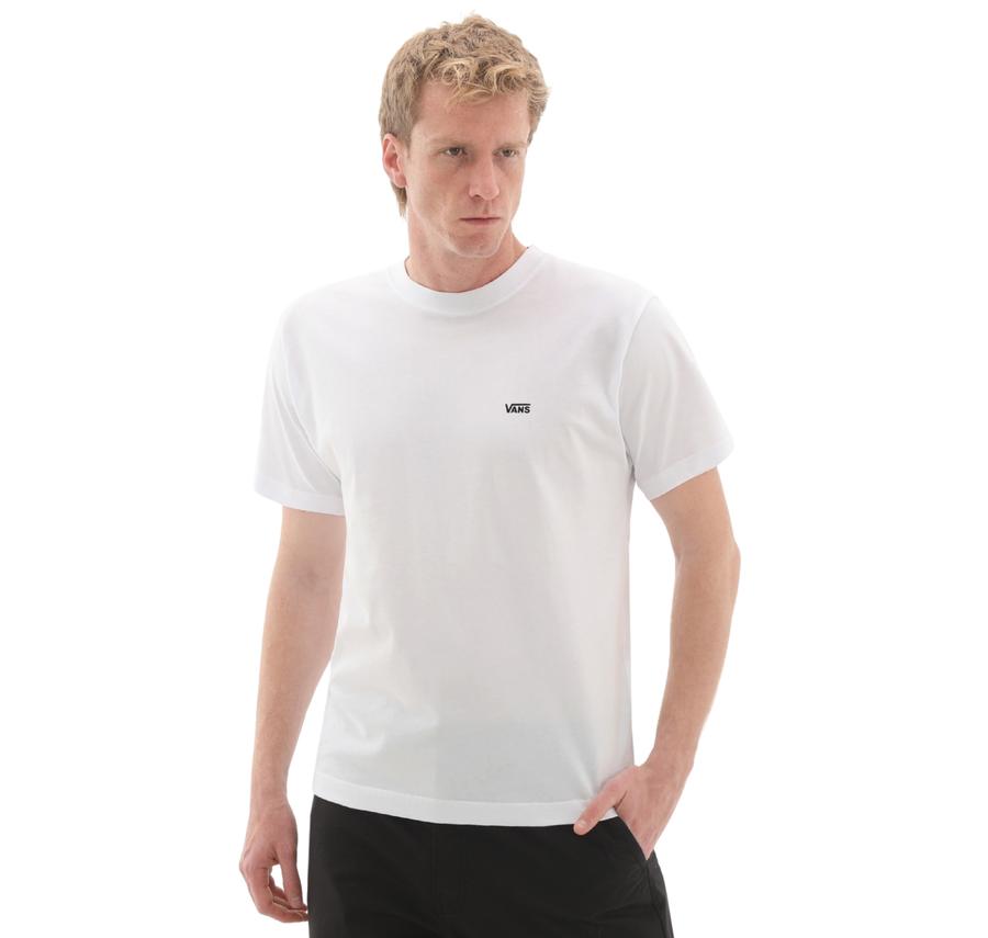 Vans Left Chest Ss Erkek T-Shirt Beyaz Vans Left Chest Ss Erkek T-Shirt Beyaz