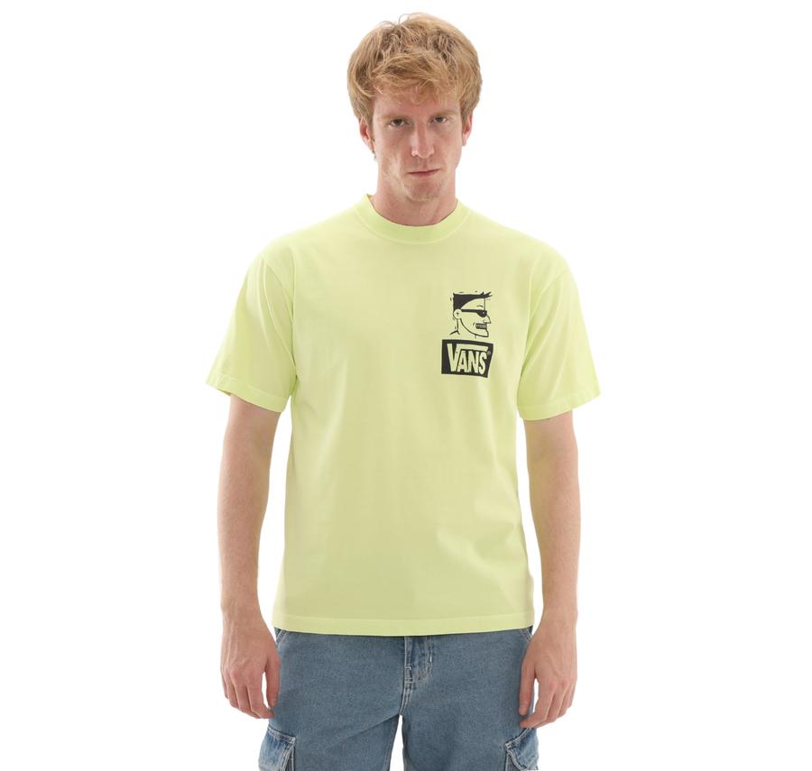 Vans Mte Beachfront Ss Tee Erkek T-Shirt Yeşil Vans Mte Beachfront Ss Tee Erkek T-Shirt Yeşil