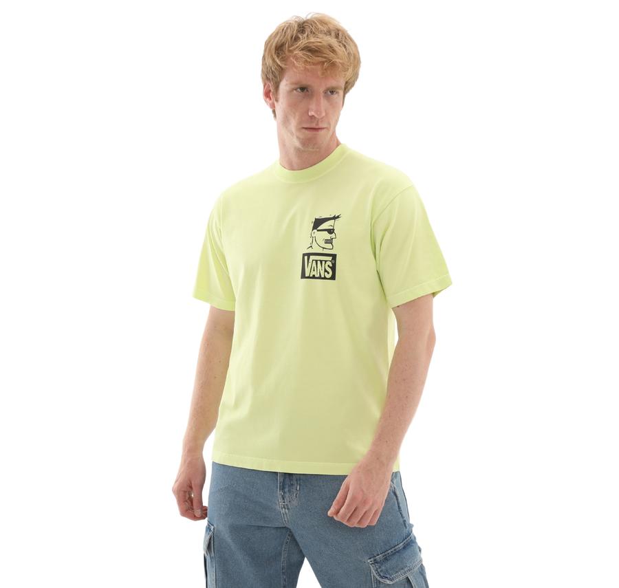 Vans Mte Beachfront Ss Tee Erkek T-Shirt Yeşil Vans Mte Beachfront Ss Tee Erkek T-Shirt Yeşil