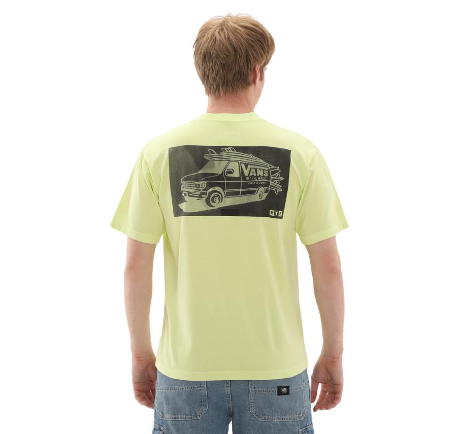 Vans Mte Beachfront Ss Tee Erkek T-Shirt Yeşil Vans Mte Beachfront Ss Tee Erkek T-Shirt Yeşil