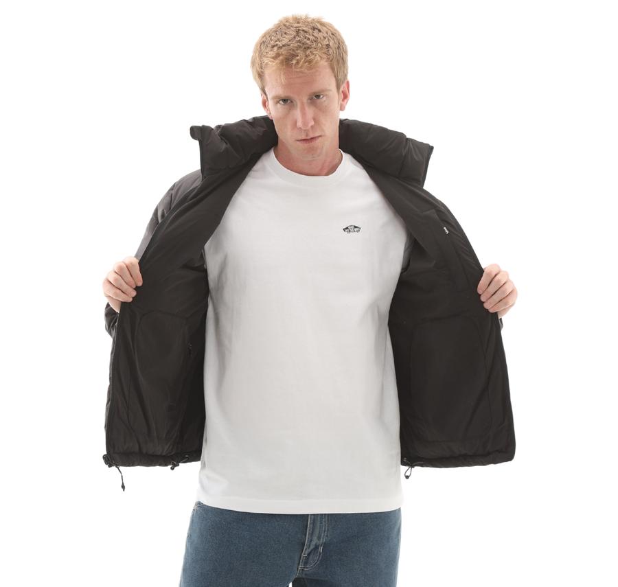 Vans Mte Bridgewood Reversible Puffer Erkek Mont Siyah Vans Mte Bridgewood Reversible Puffer Erkek Mont Siyah