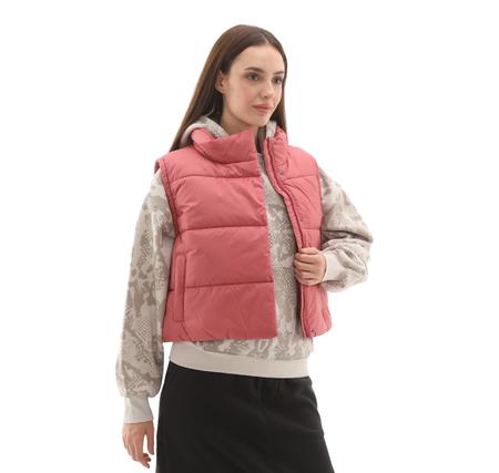 Vans Mte Hillgate Cropped Vest Kadın Yelek Pembe