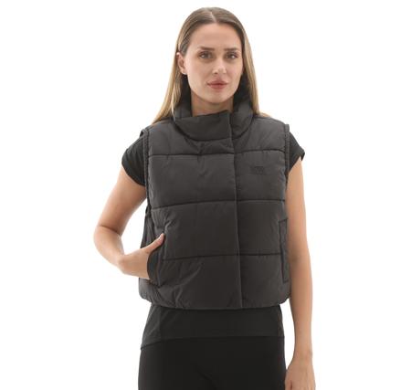 Vans Mte Hillgate Cropped Vest Kadın Siyah