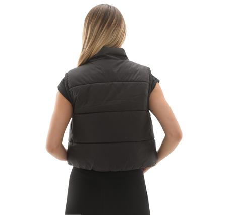 Vans Mte Hillgate Cropped Vest Kadın Siyah