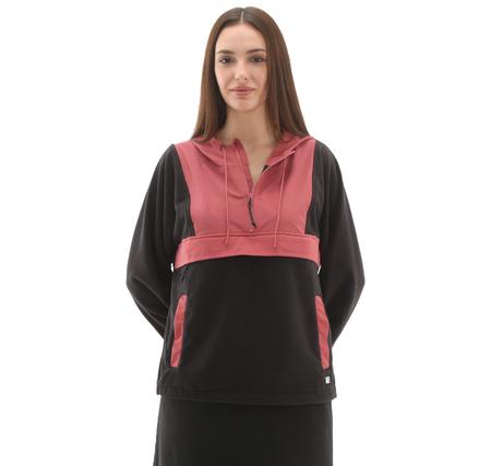 Vans Mte Kennett Polar Fleece Hz Hoodie Kadın Sweatshirt Siyah Vans Mte Kennett Polar Fleece Hz Hoodie Kadın Sweatshirt Siyah