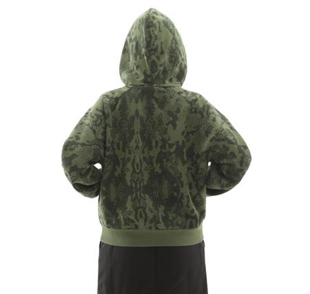 Vans Mte Kennett Printed Po Kadın Sweatshirt Yeşil