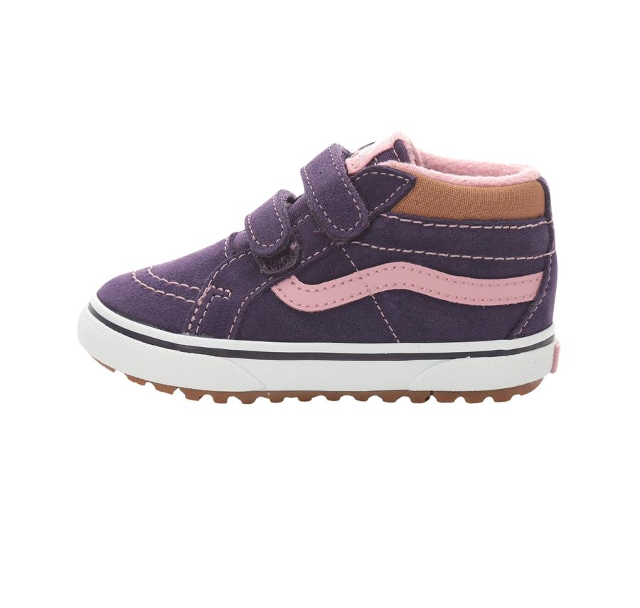 Vans Mte Sk8-Mid Reissue V Bebek Spor Ayakkabı Mor Vans Mte Sk8-Mid Reissue V Bebek Spor Ayakkabı Mor