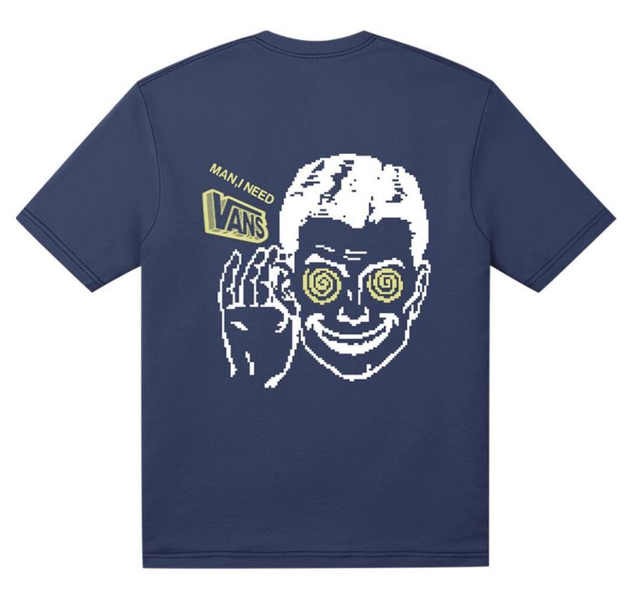 Vans Need Vans Ss Tee Erkek T-Shirt Lacivert Vans Need Vans Ss Tee Erkek T-Shirt Lacivert