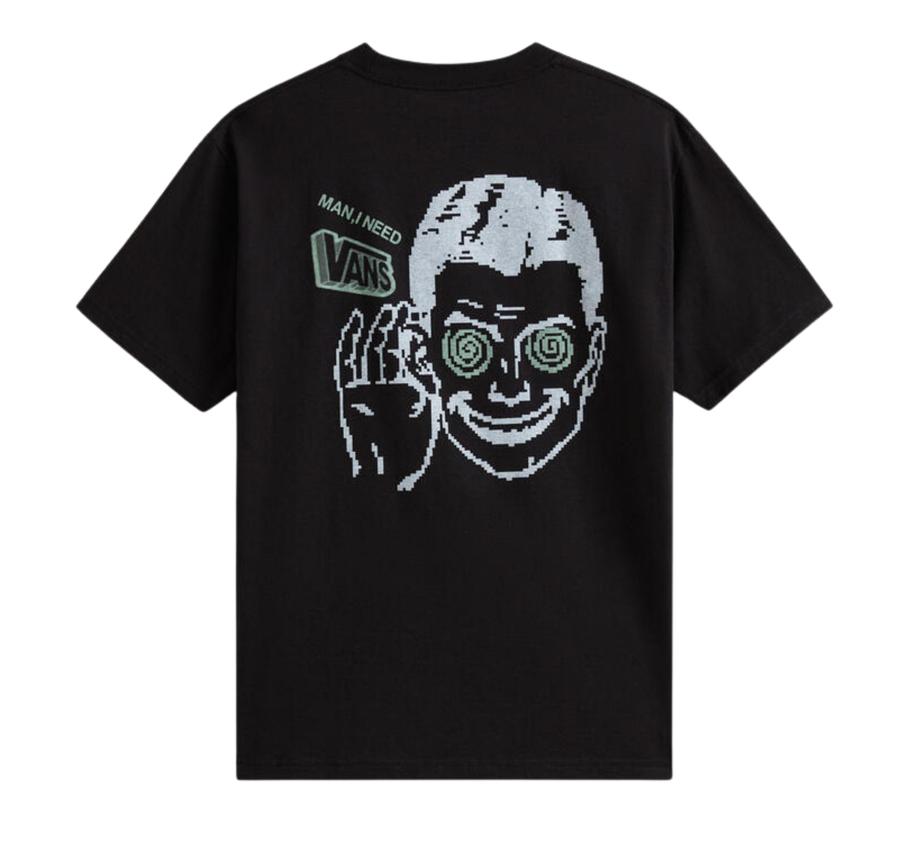 Vans Need Vans Ss Tee Erkek T-Shirt Siyah Vans Need Vans Ss Tee Erkek T-Shirt Siyah