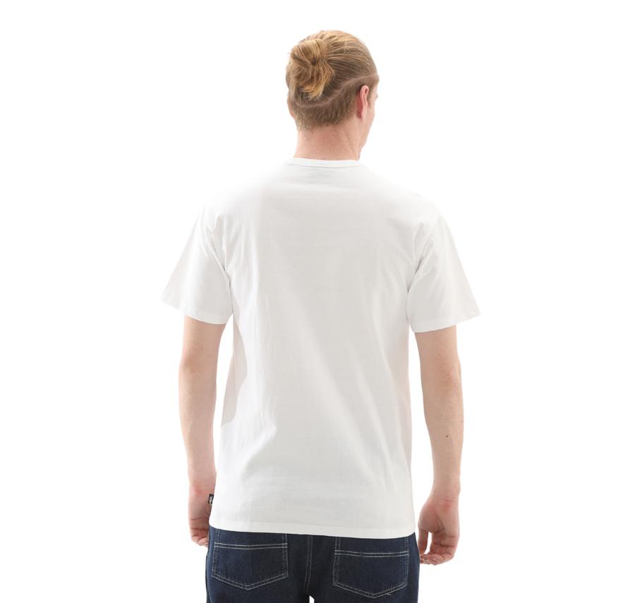 Vans Off The Wall Iı Ss Erkek T-Shirt Beyaz Vans Off The Wall Iı Ss Erkek T-Shirt Beyaz