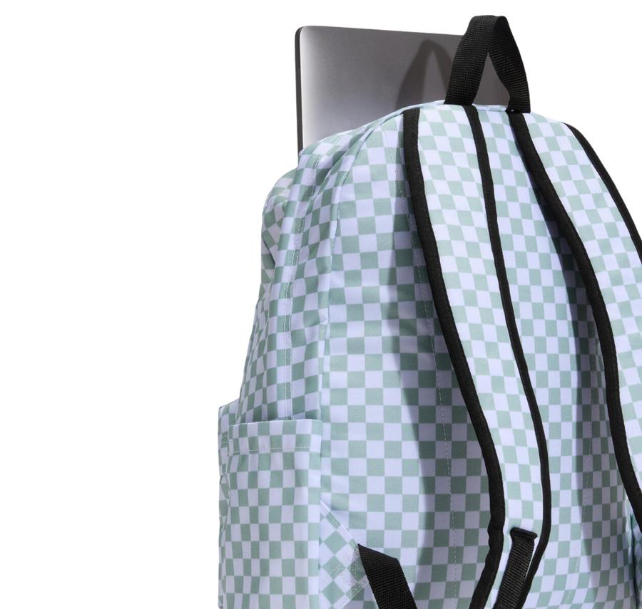 Vans Old Skool Check Backpack Sırt Çantası Açık Mavi Vans Old Skool Check Backpack Sırt Çantası Açık Mavi