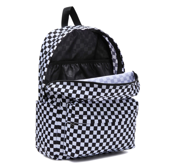 Vans Old Skool Check Backpack Sırt Çantası Beyaz Vans Old Skool Check Backpack Sırt Çantası Beyaz