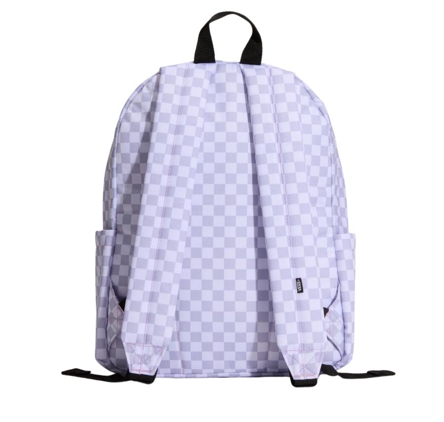 Vans Old Skool Grom Check Backpack Çocuk Sırt Çantası Mor Vans Old Skool Grom Check Backpack Çocuk Sırt Çantası Mor