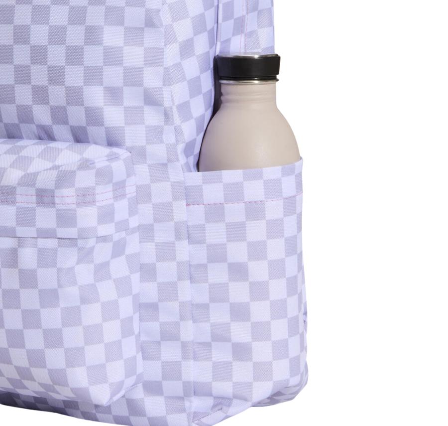 Vans Old Skool Grom Check Backpack Çocuk Sırt Çantası Mor Vans Old Skool Grom Check Backpack Çocuk Sırt Çantası Mor