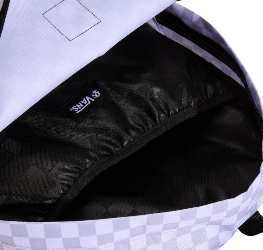 Vans Old Skool Grom Check Backpack Çocuk Sırt Çantası Mor Vans Old Skool Grom Check Backpack Çocuk Sırt Çantası Mor