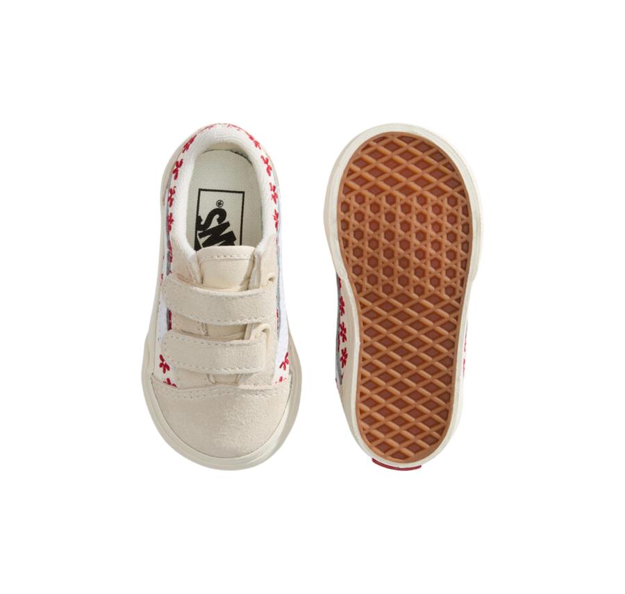 Vans Old Skool V Bebek Spor Ayakkabı Bej Vans Old Skool V Bebek Spor Ayakkabı Bej