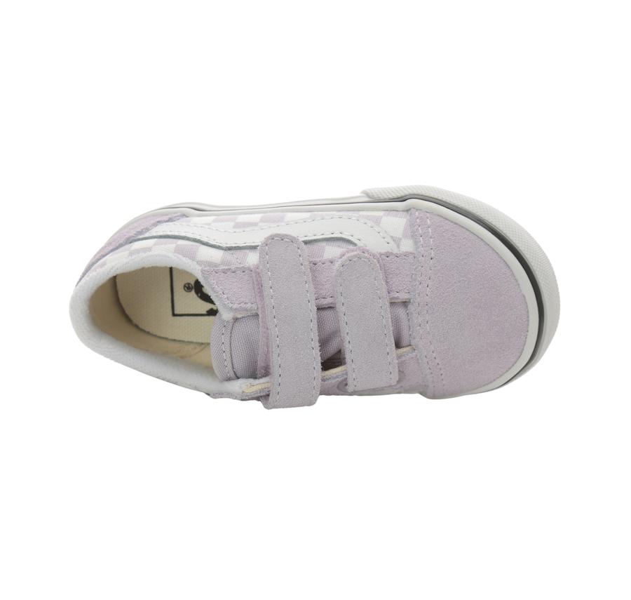Vans Old Skool V Bebek Spor Ayakkabı Mor - Görsel 6