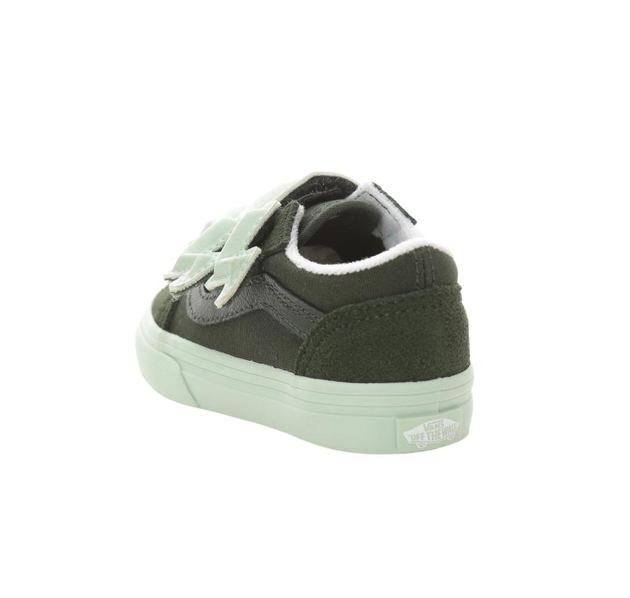 Vans Old Skool V Bolt Strap Bebek Spor Ayakkabı Haki Vans Old Skool V Bolt Strap Bebek Spor Ayakkabı Haki