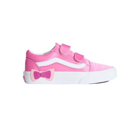 Vans Old Skool V Bow Çocuk Spor Ayakkabı Pembe Vans Old Skool V Bow Çocuk Spor Ayakkabı Pembe