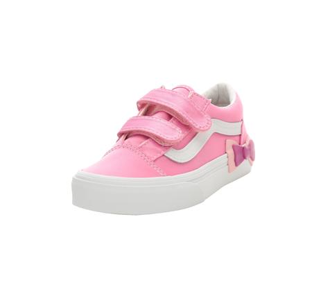 Vans Old Skool V Bow Çocuk Spor Ayakkabı Pembe Vans Old Skool V Bow Çocuk Spor Ayakkabı Pembe
