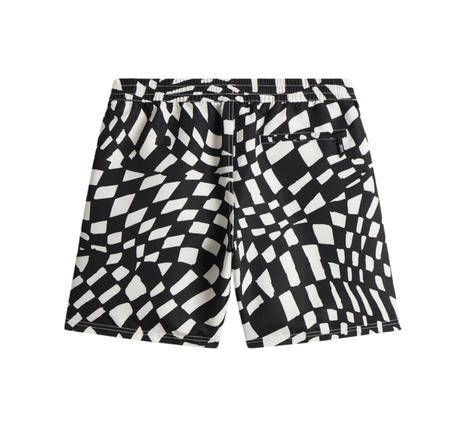 Vans Primary Iı Elastic Printed Boardshort Erkek Mayo Siyah