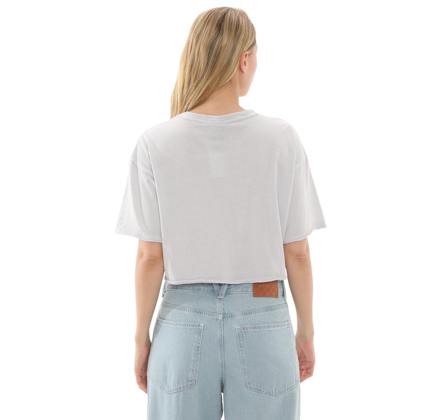 Vans Relaxed Crop Wash Ss Tee Kadın T-Shirt Pembe Vans Relaxed Crop Wash Ss Tee Kadın T-Shirt Pembe