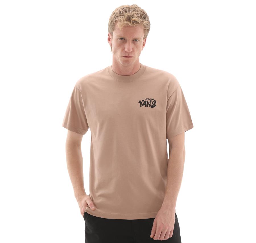 Vans Repear Sam Loose Ss Tee Erkek T-Shirt Pembe Vans Repear Sam Loose Ss Tee Erkek T-Shirt Pembe