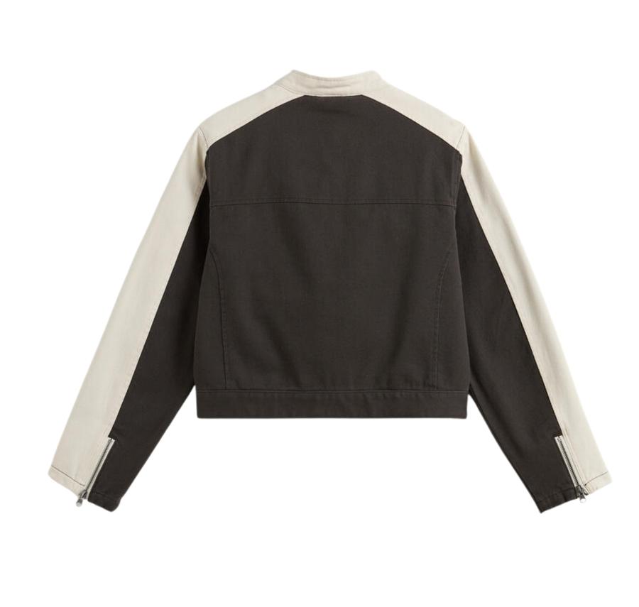 Vans Ryden Biker Jacket Kadın Ceket Siyah Vans Ryden Biker Jacket Kadın Ceket Siyah